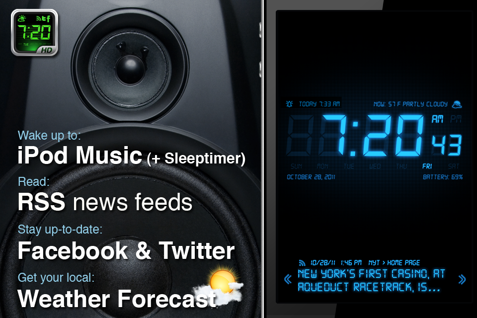 Alarm Clock HD iPhone Alarm Clock HD iPhone